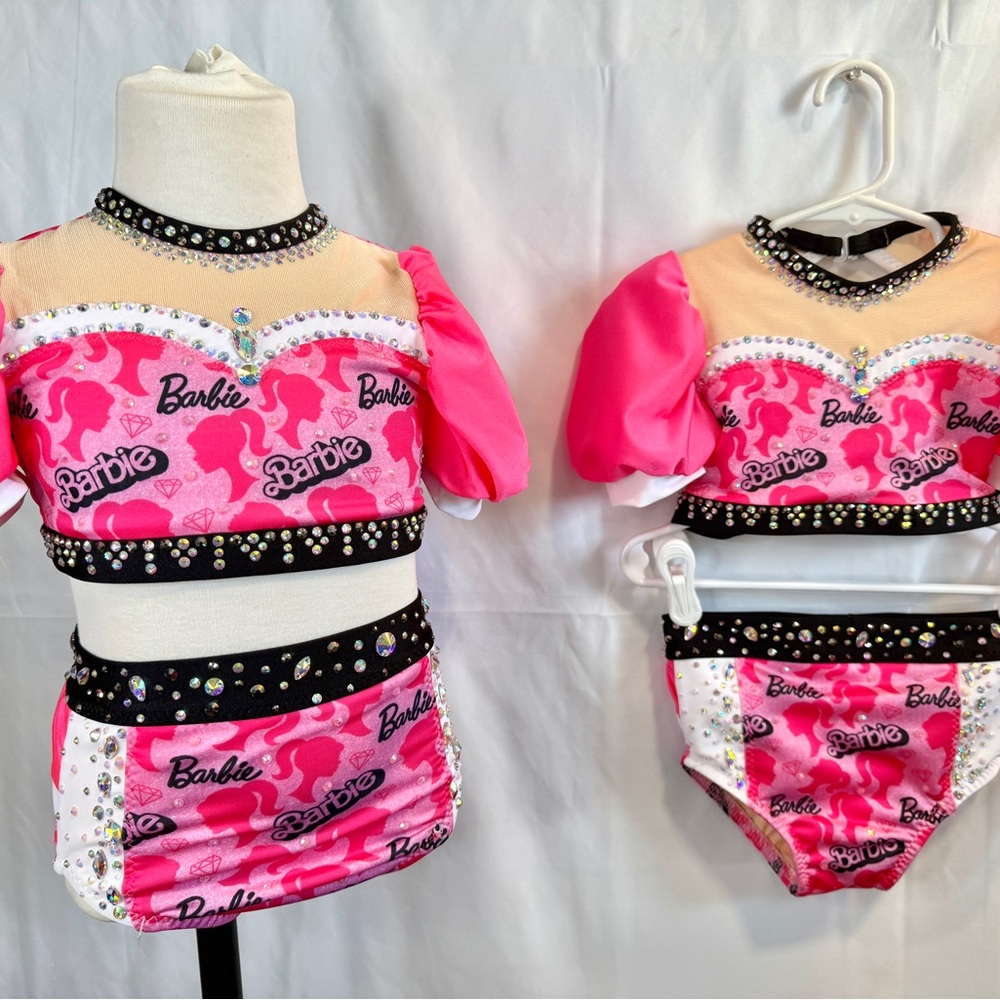 Jazz duet costumes, child size 4T, brand new